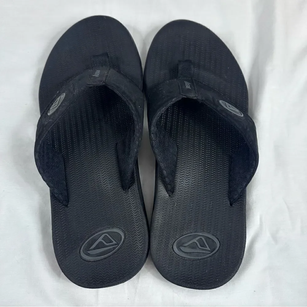 Gently worn Reef Men's Phantom Speed Logo Flip Flop, Brown, 9 M US